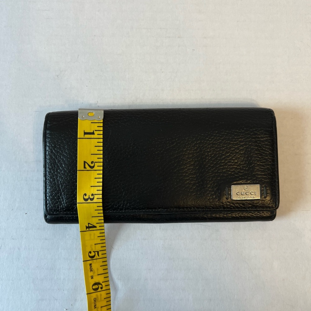 Gucci pebble leather, long wallet - Picture 13 of 13